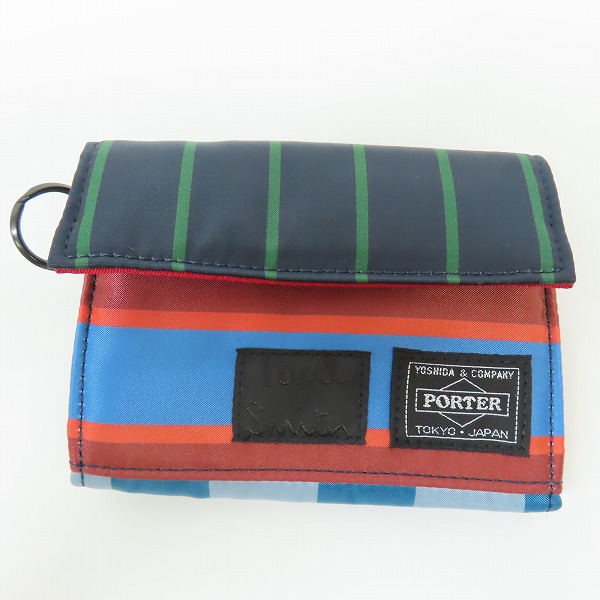 実際に弊社で買取させて頂いたPaul Smith×PORTER/ポールスミス×ポーター 22SS WALLET ショートウォレット/二つ折り財布 381-16852
