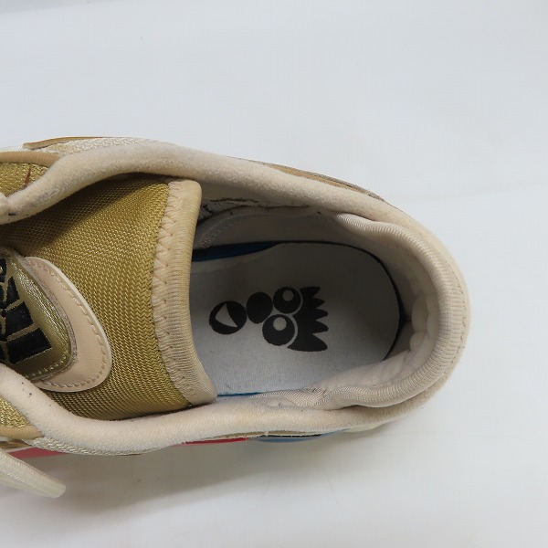 実際に弊社で買取させて頂いたadidas/アディダス FYW 98 “Gold Metallic/Off White” ゴールドメタリック/オフホワイト” FV4324/26.5の画像 4枚目