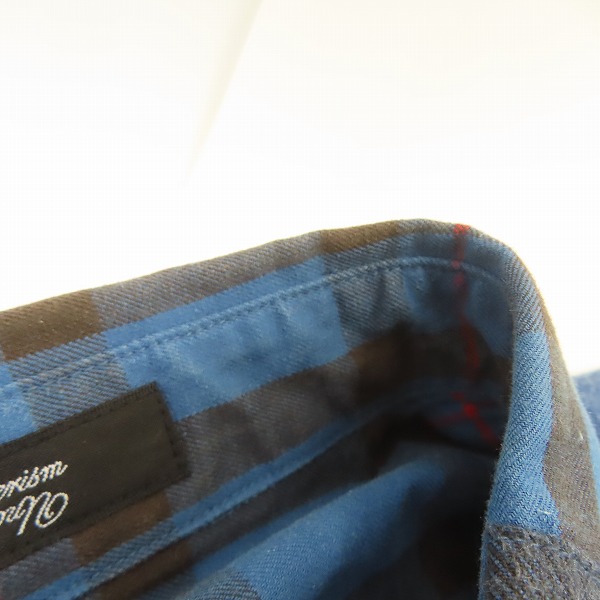 実際に弊社で買取させて頂いたUNDERCOVERISM/アンダーカバーイズム チェック柄 ボタンシャツ L9404/2の画像 4枚目