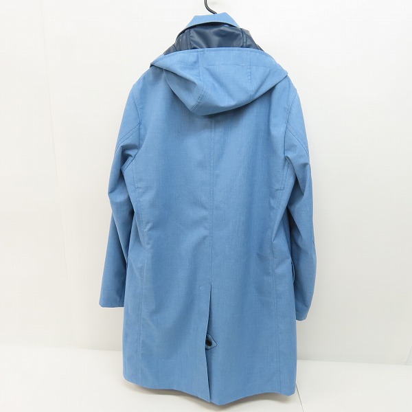 実際に弊社で買取させて頂いた【未使用】TOMORROW LAND/トゥモローランド AQUA DIMA フーデッド ステンカラーコート 63-09-92-09101/Lの画像 1枚目