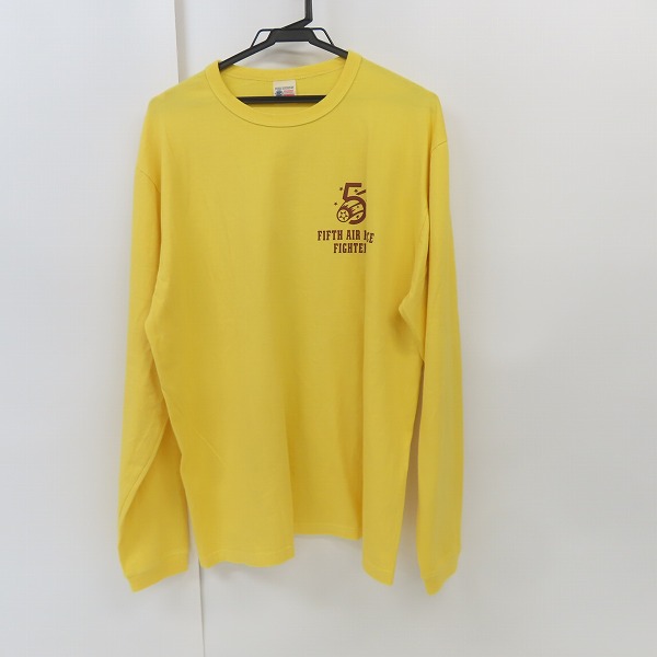 実際に弊社で買取させて頂いたBUZZ RICKSON'S/バズリクソンズ GAMBLER'S LUCK GIL ELVGREN COLLECTION プリント ロンT BR68083 /XXL