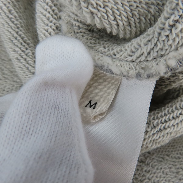 実際に弊社で買取させて頂いた【JPタグ】CELINE/セリーヌ 21SS クラシックロゴルーズプルオーバーパーカー 2Y321670Q/Mの画像 3枚目