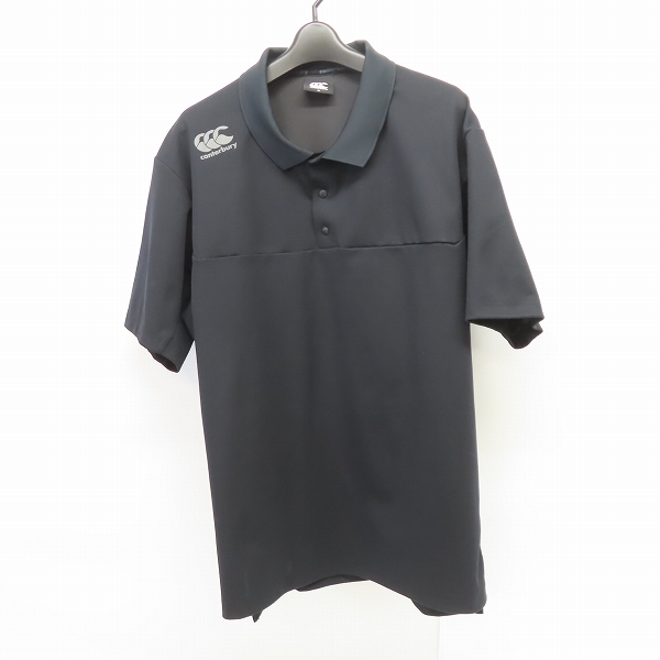 実際に弊社で買取させて頂いたCANTERBURY/カンタベリー ポロシャツ ブラック/RP32016B/4L