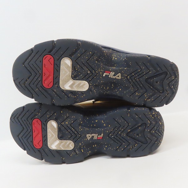 実際に弊社で買取させて頂いたFILA/フィラ GRANT HILL 2 Gold Rush/グラントヒル 2 ゴールドラッシュ MFW17007-001/27の画像 2枚目