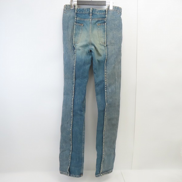 実際に弊社で買取させて頂いたMIHARA YASUHIRO/ミハラヤスヒロ 再構築 デニムパンツ/Mの画像 1枚目