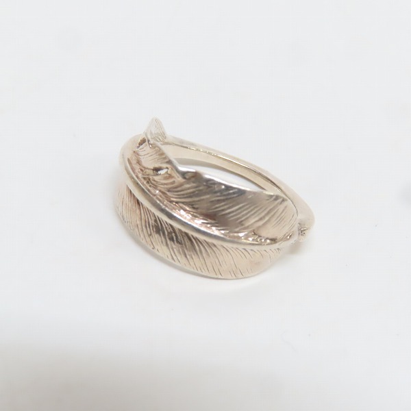 実際に弊社で買取させて頂いたFIRST ARROW'S/ファーストアローズ フェザー リング/10.5号