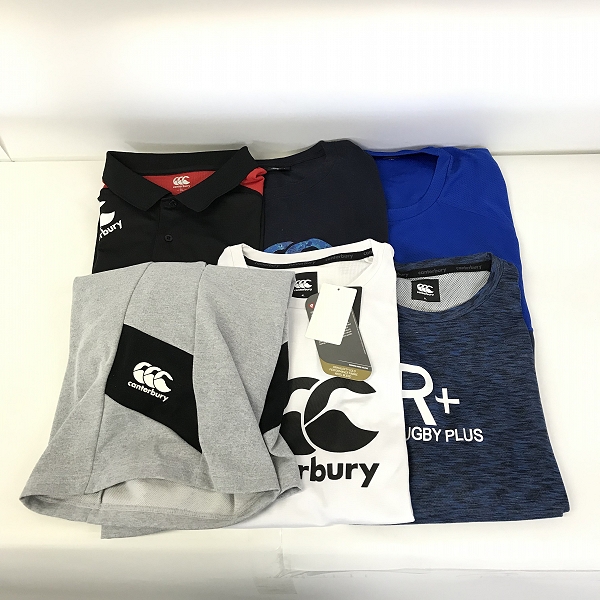 実際に弊社で買取させて頂いた【おまとめ品/未使用品含む】canterbury/カンタベリー ショートスリーブ/パフォーマンスシャツ/ポロシャツ 等 ラグビー