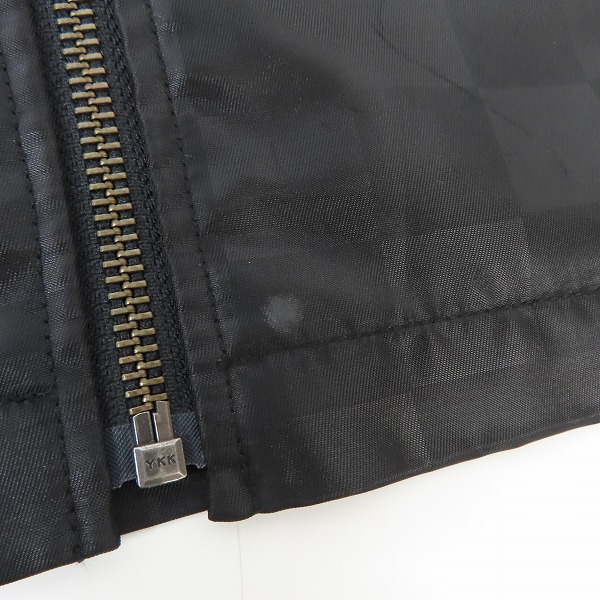 stussy/ステューシー フラッグチェック柄 ジップブルゾン Sの買取実績