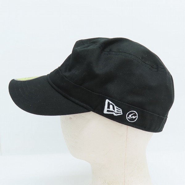 実際に弊社で買取させて頂いたFRAGMENT DESIGN×NEW ERA/フラグメントデザイン×ニューエラ ロゴ ワークキャップ 7-3/8の画像 2枚目