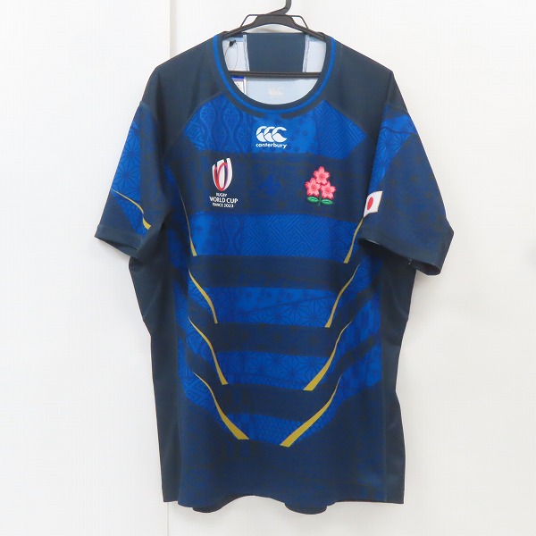 実際に弊社で買取させて頂いた【未使用】CANTERBURY/カンタベリー ラグビージャパンRWC2023/日本代表 レプリカオルタネイトジャージ アウェイ RG33981WC/3L