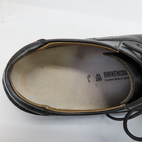 実際に弊社で買取させて頂いたBIRKENSTOCK/ビルケンシュトック レザー シューズ/43の画像 4枚目