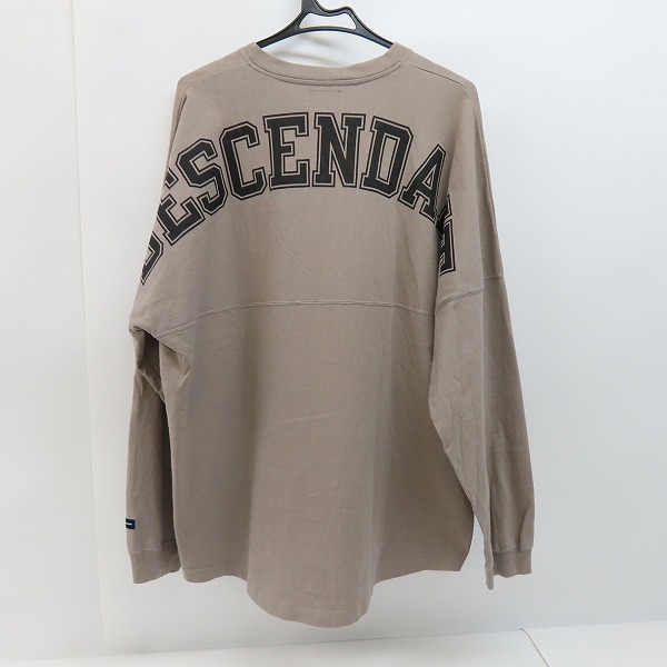 実際に弊社で買取させて頂いたDESCENDANT/ディセンダント アイコン バック ロゴプリント ロングスリーブ Tシャツ 3の画像 1枚目