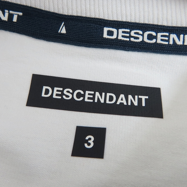 実際に弊社で買取させて頂いたDESCENDANT/ディセンダント CACHALOT BERTH Tシャツ 231ATDS-CSM18/3の画像 2枚目