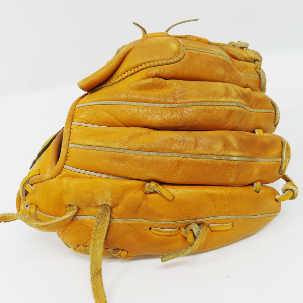 実際に弊社で買取させて頂いたHi-Gold/ハイゴールド 己極 軟式/左投げ/投手用 グラブ/グローブ OKG-6021の画像 1枚目