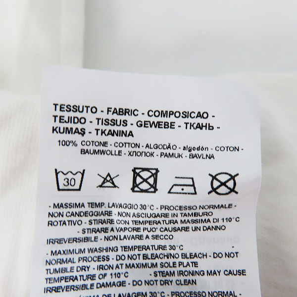 実際に弊社で買取させて頂いたEMPORIO ARMANI/エンポリオアルマーニ ロゴ 半袖Tシャツ/Mの画像 5枚目