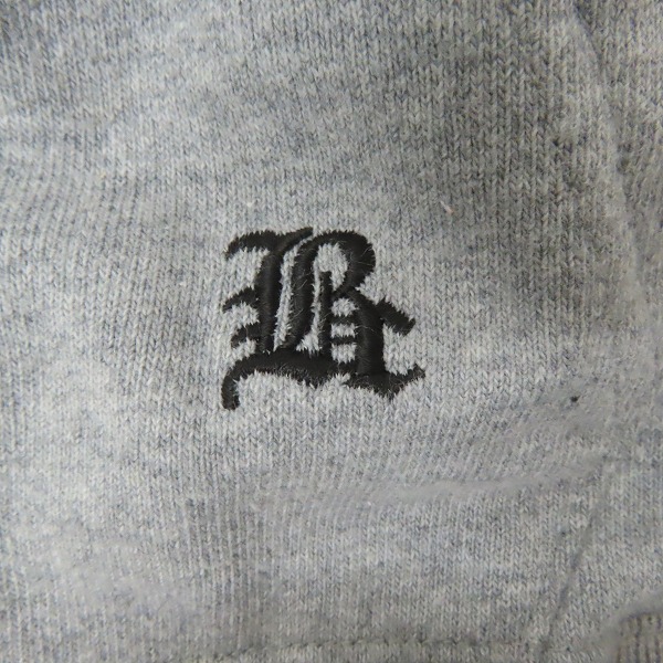 実際に弊社で買取させて頂いたBack Channel/バックチャンネル 刺繍 プルオーバーパーカー Mの画像 5枚目