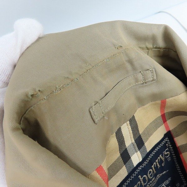 実際に弊社で買取させて頂いたBurberrys/バーバリーズ ステンカラーコート Mの画像 6枚目