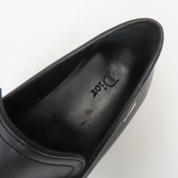 実際に弊社で買取させて頂いたDior Homme/ディオールオム クラシックローファー /41の画像 4枚目