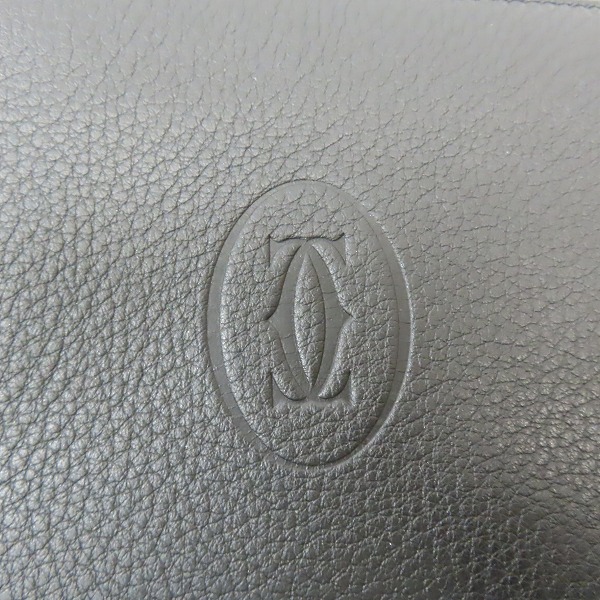 実際に弊社で買取させて頂いたCartier/カルティエ マスト ドゥ  スクエアポーチ/クラッチバッグの画像 5枚目