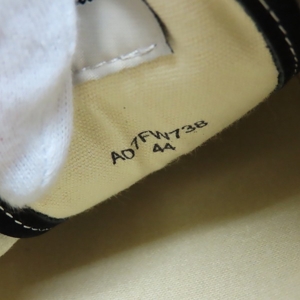 実際に弊社で買取させて頂いたMAISON MIHARAYASUHIRO/メゾンミハラヤスヒロ BAKER/ベイカー ハラコレザー レオパード スニーカー A07FW738/44の画像 5枚目