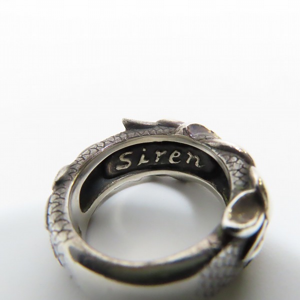 実際に弊社で買取させて頂いたBloody Mary/ブラッディーマリー SIREN/サイレンリング 7号の画像 6枚目