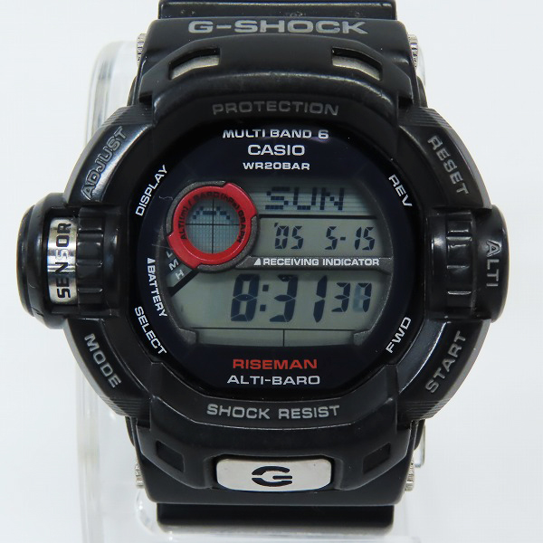 G-SHOCK/Gショック RISEMAN ライズマン 電波ソーラー GW-9200J-1JFの