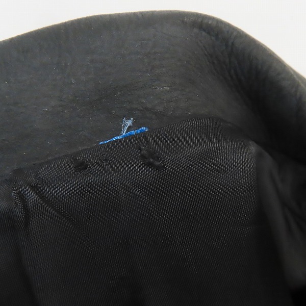 実際に弊社で買取させて頂いたPaul Smith LONDON/ポールスミス ロンドン 馬革 レザー ジャケット/2Lの画像 5枚目