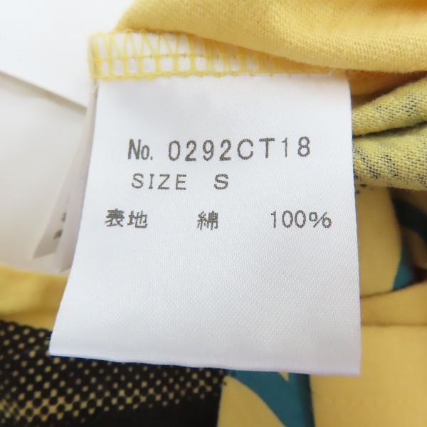 実際に弊社で買取させて頂いた【未使用】HYSTERIC GLAMOUR/ヒステリックグラマー IS A PLEASURE ORIENTED COMPANY 半袖Tシャツ 0292CT18/Sの画像 3枚目