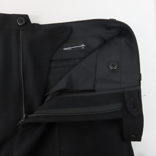 実際に弊社で買取させて頂いたLAD MUSICIAN/ラッドミュージシャン ESTER SERGE SLIM FLARE PANTS/エステル サージ スリム フレア パンツ 2221-557/42の画像 5枚目