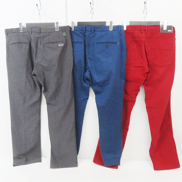 実際に弊社で買取させて頂いたHUGO BOSS/ヒューゴボス SLIM FIT パンツ 3点セットの画像 1枚目