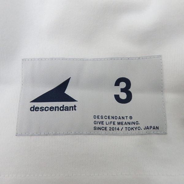 実際に弊社で買取させて頂いたDESCENDANT/ディセンダント CACHALOT BERTH Tシャツ 231ATDS-CSM18/3の画像 5枚目