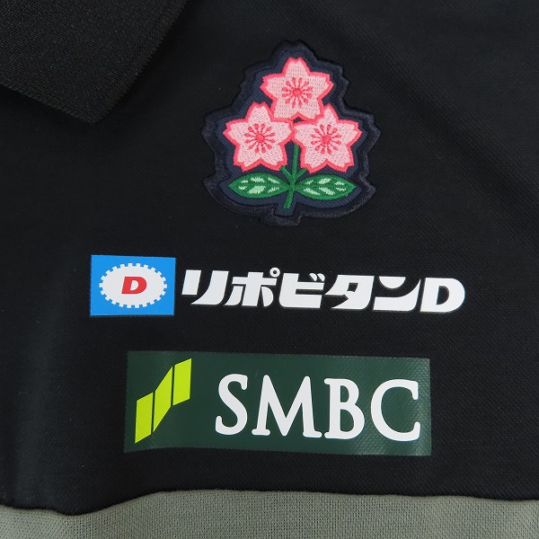 実際に弊社で買取させて頂いたCANTERBURY/カンタベリー 2023メディアポロシャツ R33112JPB/5Lの画像 5枚目