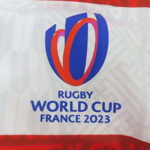 実際に弊社で買取させて頂いた(2)【未使用】CANTERBURY/カンタベリー ラグビー ジャパンRWC2023/日本代表 レプリカジャージ ホーム RG33980WC/3Lの画像 6枚目