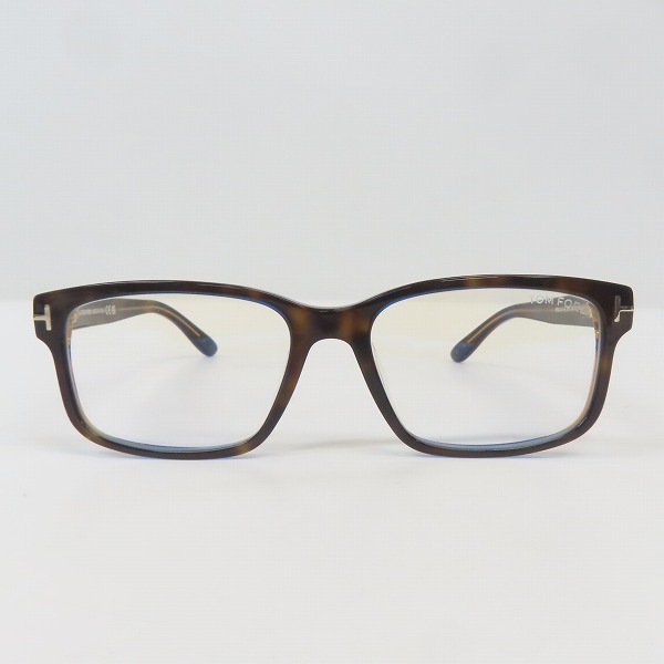 実際に弊社で買取させて頂いたTOM FORD/トムフォード 眼鏡/メガネフレーム TF5313-F-B 055の画像 1枚目