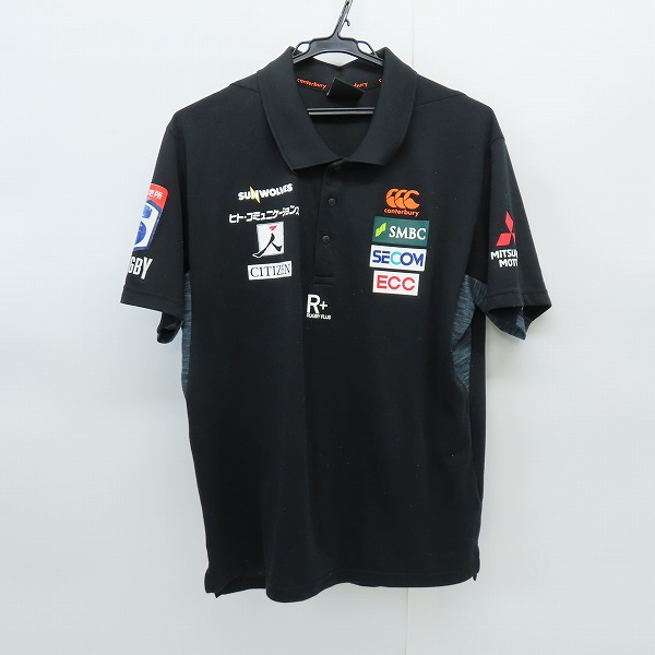 実際に弊社で買取させて頂いたCANTERBURY/カンタベリー サンウルブズ ショートスリーブ ワークアウト ポロシャツ R39023SR/3L