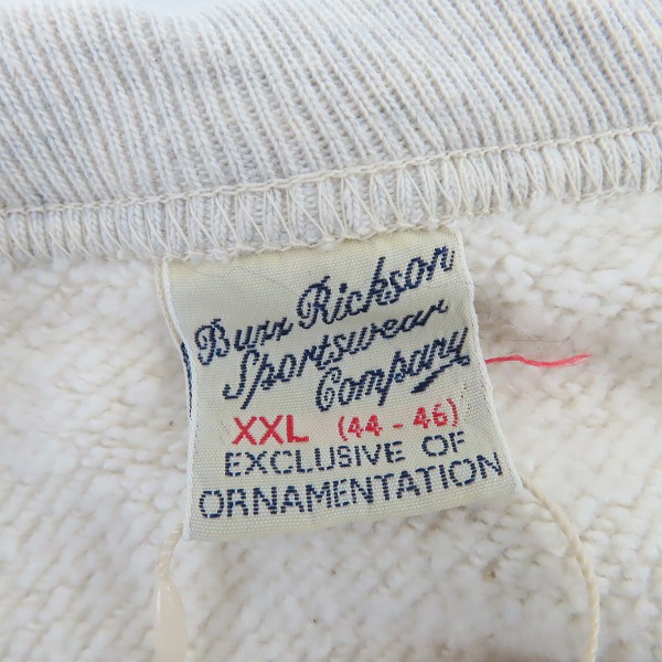 実際に弊社で買取させて頂いたBUZZ RICKSON'S/バズリクソンズ SET-IN CREW NECK SWEAT SHIRT “512nd FTR SQ” スウェット BR69119 /XXLの画像 2枚目