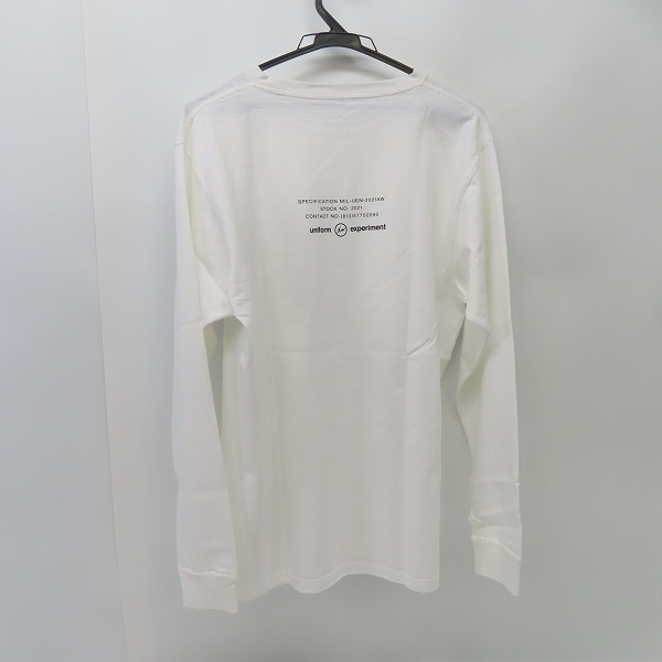 実際に弊社で買取させて頂いたUNIFORM EXPERIMENT/ユニフォームエクスペリメント L/S RIP STOP POCKET TEE/ポケット Tシャツ/長袖 UE-202067/3の画像 1枚目
