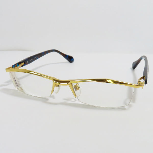 実際に弊社で買取させて頂いたless thanhuman/レスザンヒューマン Suisei スイセイ メガネフレーム アイウェア ブルー系