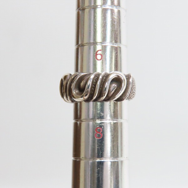 実際に弊社で買取させて頂いたBloody Mary/ブラッディーマリー SIREN/サイレンリング 7号の画像 9枚目