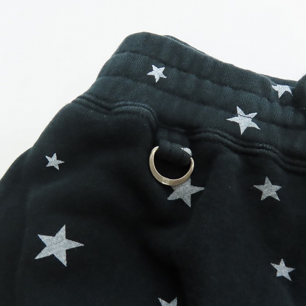 実際に弊社で買取させて頂いたuniform experiment/ユニフォームエクスペリメント STAR PRINT SWEAT/スウェット パンツ/UE-145143/4の画像 6枚目
