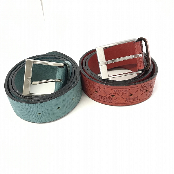 実際に弊社で買取させて頂いた【おまとめ】HUGO BOSS/ヒューゴボス ベルトの画像 2枚目