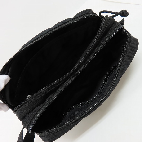 実際に弊社で買取させて頂いたBRIEFING GOLF×WIND AND SEA/ブリーフィング ゴルフ×ウィンダンシー ダブルジップポーチ/ブラックの画像 3枚目