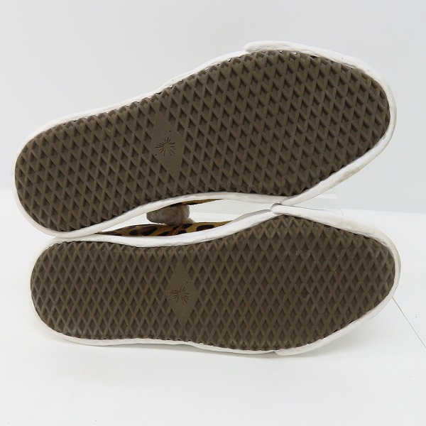 実際に弊社で買取させて頂いたMAISON MIHARAYASUHIRO/メゾンミハラヤスヒロ BAKER/ベイカー ハラコレザー レオパード スニーカー A07FW738/44の画像 2枚目