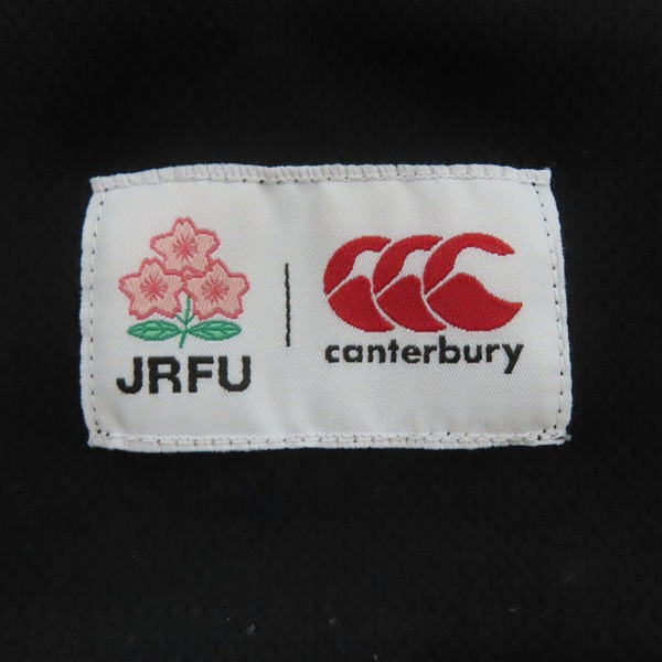 実際に弊社で買取させて頂いたCANTERBURY/カンタベリー ラグビー 半袖シャツ ジャパンワンチームティ /RA30300/3Lの画像 6枚目