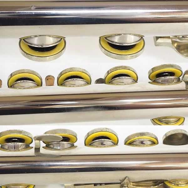 実際に弊社で買取させて頂いたMURAMATSU/ムラマツ MODEL M-120 フルート ハードケース・ケースカバー付 の画像 7枚目