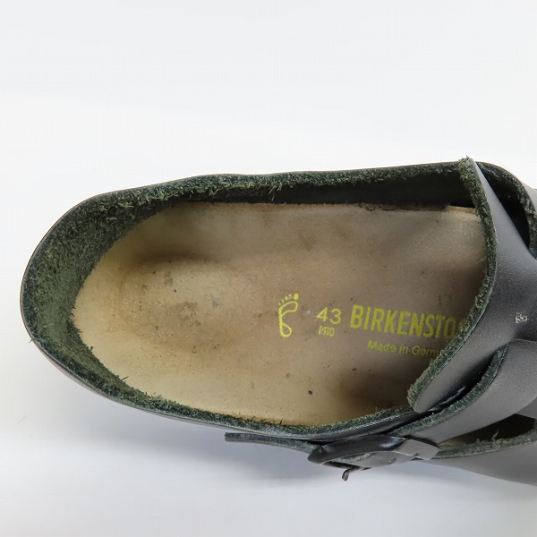実際に弊社で買取させて頂いたBIRKENSTOCK/ビルケンシュトック LONDON/ロンドン レザーサンダル/43の画像 4枚目
