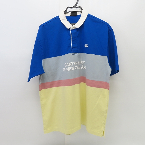 実際に弊社で買取させて頂いたCANTERBURY/カンタベリー ショートスリーブ ラガーシャツ RA31120/3L