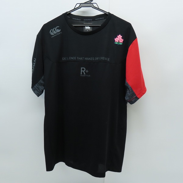 実際に弊社で買取させて頂いたCANTERBURY/カンタベリー ラグビー日本代表 ジャパンワークアウトティ/半袖Tシャツ R30021JH/4L