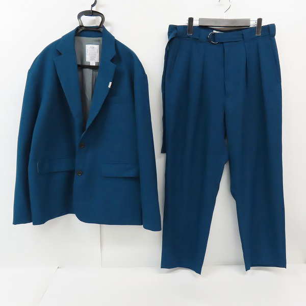 実際に弊社で買取させて頂いたCRIMIE/クライミー DYLAN RELAX 2B SUIT JACKET/ジャケット/パンツ スーツ セットアップ/CR1-02L5-JK27/PL06/M