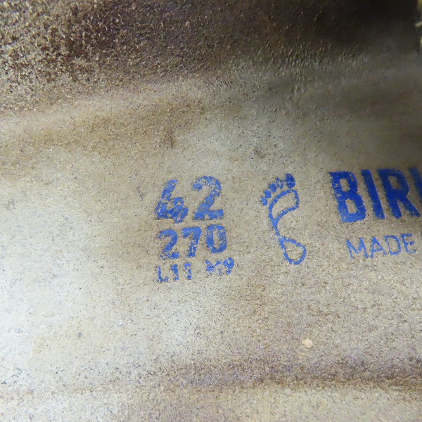実際に弊社で買取させて頂いたBIRKENSTOCK/ビルケンシュトック Arizona/アリゾナ サンダル/42/27.0の画像 5枚目